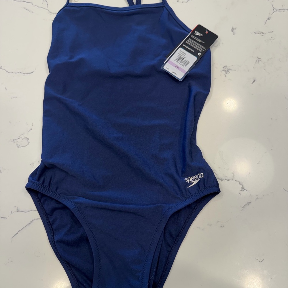 Speedo Navy Swimsuit